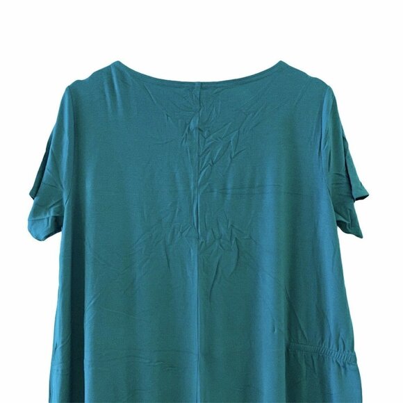 Eileen Fisher Asymmetrical Shift Dress Small NEW - Picture 4 of 7